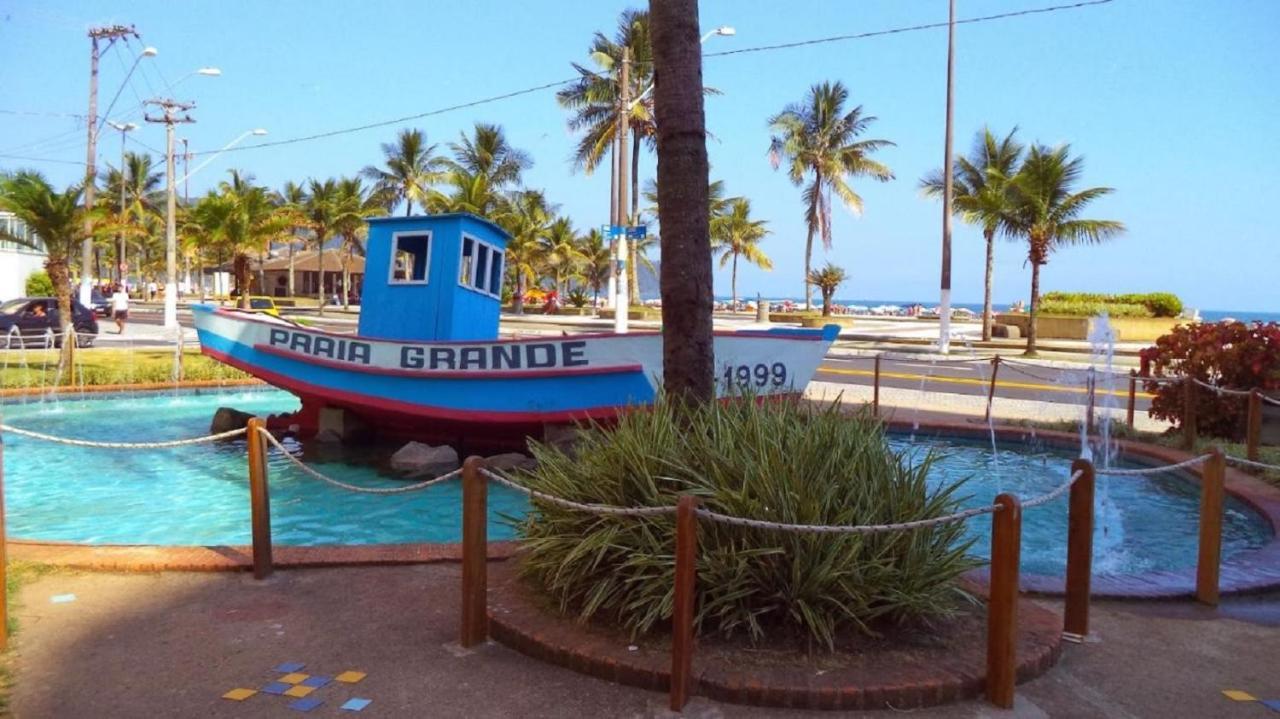 Ape Temporada Praia Grande Sp Completo Com Piscina, Churrasqueira, Estacionamento المظهر الخارجي الصورة